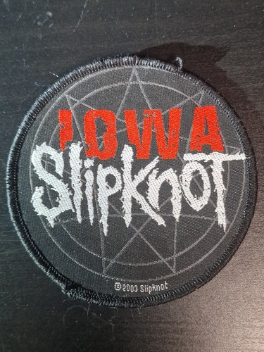 Slipknot iowa patch - slipknot,