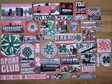 Rot-Weiß Oberhausen RWO Aufkleber Sticker Ultras Fans Szene Ulm