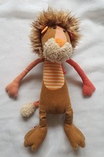 RAR Sigikid Kuschelfigur SCHLENKER LÖWE  PATCHWORK SWEETY 40cm 38374 Vintage TOP