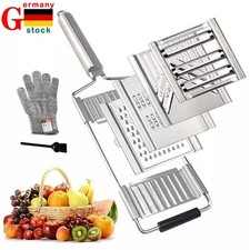 Küchenhobel und Gemüsehobel Gemüseschneider Parmesanreibe Krauthobel Gurkenhobel