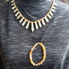 Citrin armband und kette - citrin-armband,