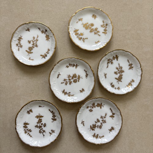 Antike limoges porzellan - 6x,