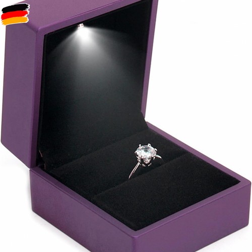 Ringbox beleuchtet schmucketui - ringbox,