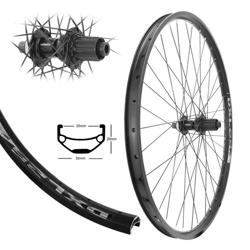 Hinterrad hohlkammer disc - 28",
