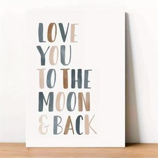 Leinwanddruck  Sprüche Liebe