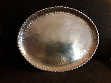 Serviertablett Messing