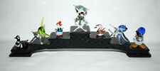 Konvolut 7x Figuren Glas Tiere