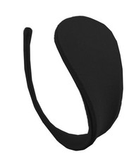 Damen C-String Schwarz