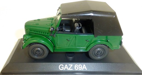 Gaz 69a pkw grün - gaz,