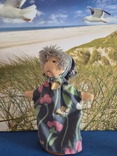 Handpuppe hexe handgefertigt - -,