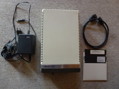 Retro atari 1050 floppy - retro,