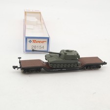 Roco N 28154 Tiefladewagen mit