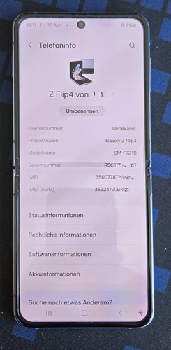 Samsung galaxy flip blau - galaxy,