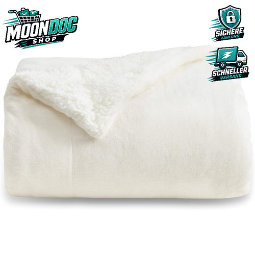 Kuscheldecke sherpa flauschig - kuscheldecke,