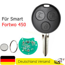 Für Smart Fortwo 450 Cabrio City Coupe Auto Funk Schlüssel 3 Tasten 433 - 434MHz