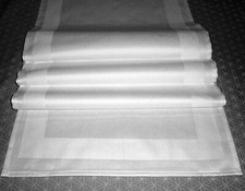 Tischläufer Läufer weiß