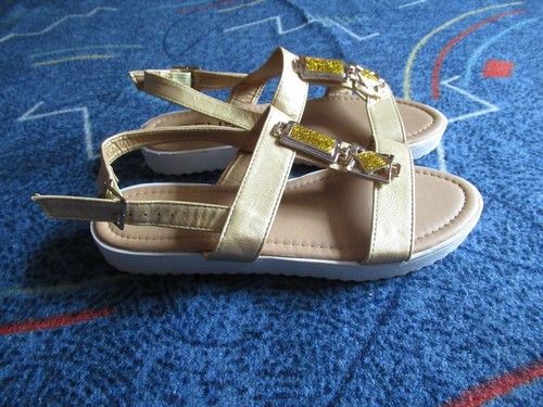 Elisa sandalen gold - elisa, braun