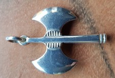 Anhänger Silber Doppel-Axt