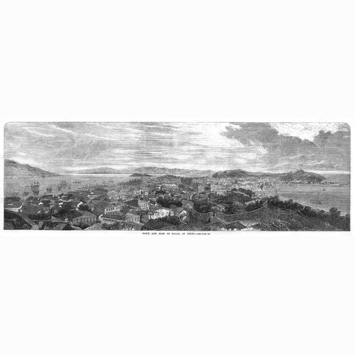 China blick auf die stadt - blick,