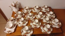 Royal Albert Old Country Roses Kaffeeservice – 12 teilig – Hervorragend erhalten