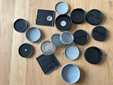 Hasselblad Konvolut  Kappen Objektivdeckel Gehäuse Front und Rückdeckel.