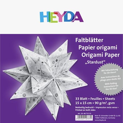 Heyda star origami - heyda, papier