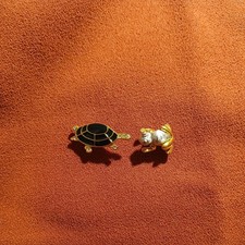 Modeschmuckanstecker Frosch