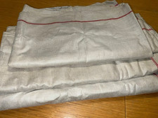 3 Rolltücher Mangeltücher 85x280 roter Streifen Monogramm MB