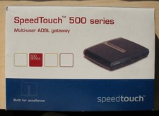 Thomson Multi-User ADSL Gateway SpeedTouch 500 Series Modem Router Ethernet 