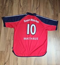 ADIDAS FC Bayern München Trikot Gr. XXL 2XL #10 MATTHÄUS 1999/2000