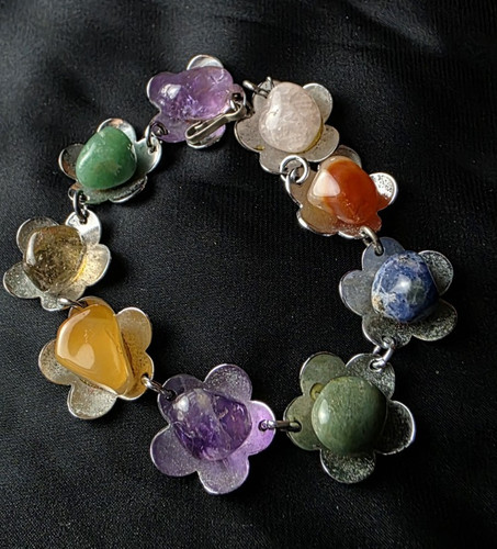 1990er chakra armband mit - 1990er,,