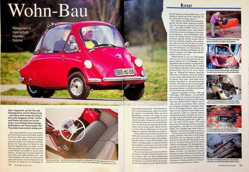 Oldtimer praxis 2204 heinkel - oldtimer, 2204)