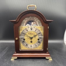 Hermle  Mechanische Tischuhr/Kaminuhr mit Mondanpassung ,Top Zustand - H.30