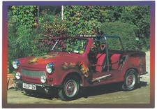 AK  weinroter Trabant-Kübel