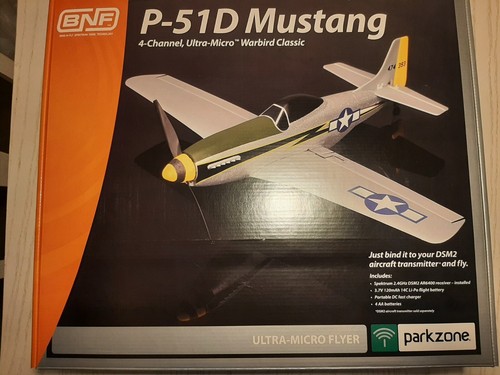 Parkzone 51d mustang - mustang, bnf