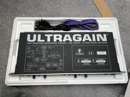 Behringer ultragain mic - ultragain, 2000