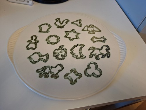 Stoneware keramikplatte - stoneware, /