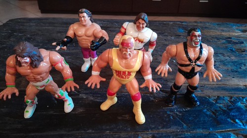 Wwf hasbro actionfigur lot - wwf,