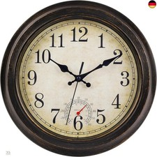 jomparis 30CM Outdoor Wanduhr
