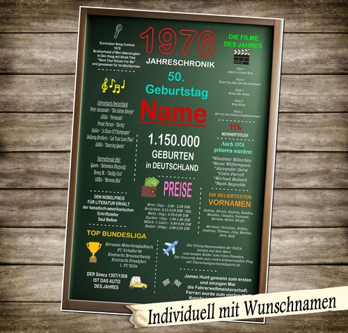 Schild karte urkunde geb - urkunde, 1976