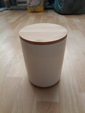 (Tchibo) Keramikdose Weiss Mit