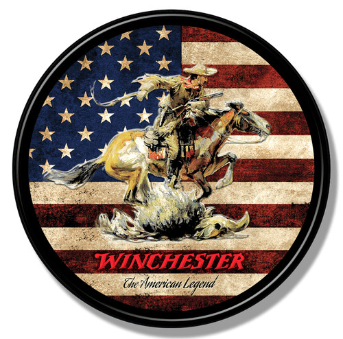 Winchester flag us schild - -,