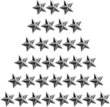 200stücke Acryl Sternförmige