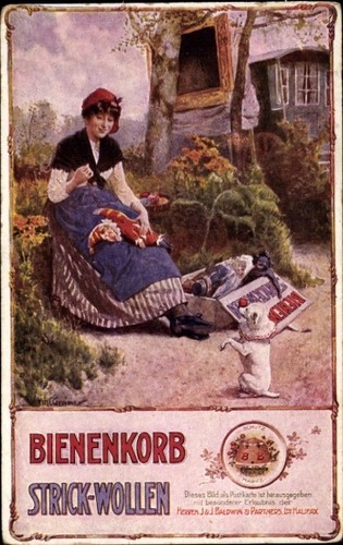 Reklame bienenkorb - ak,