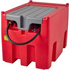 Tragbarer Dieseltank Mobile Tankanlage 116 Gallonen Dieseltankstelle Rot
