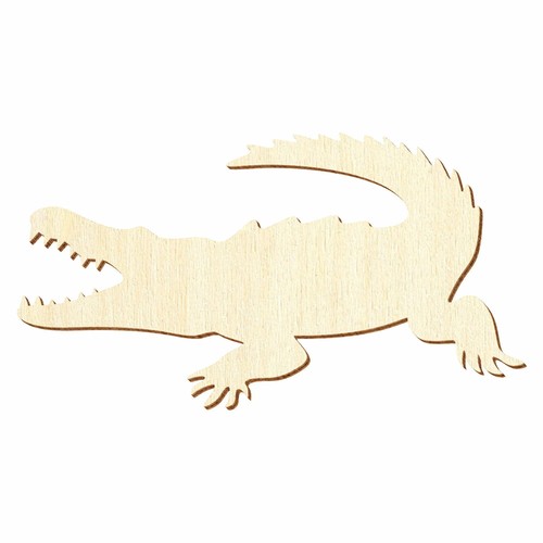 Holz krokodil deko - holz,