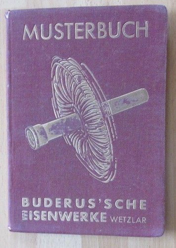 Musterbuch 1936 buderus - musterbuch,