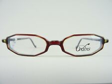 Schmale rotbraune Markenbrille