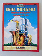 Skill Builders - Book 1 - Tenor Saxophone [Saxofon-Anfänger-Etüden-Noten-Buch]