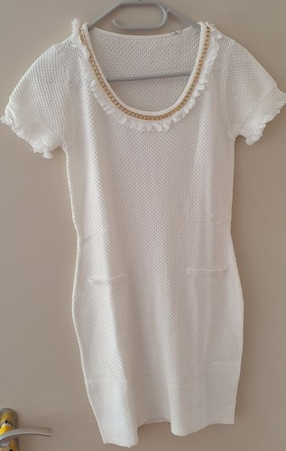 Kleid class international ecru - kleid,